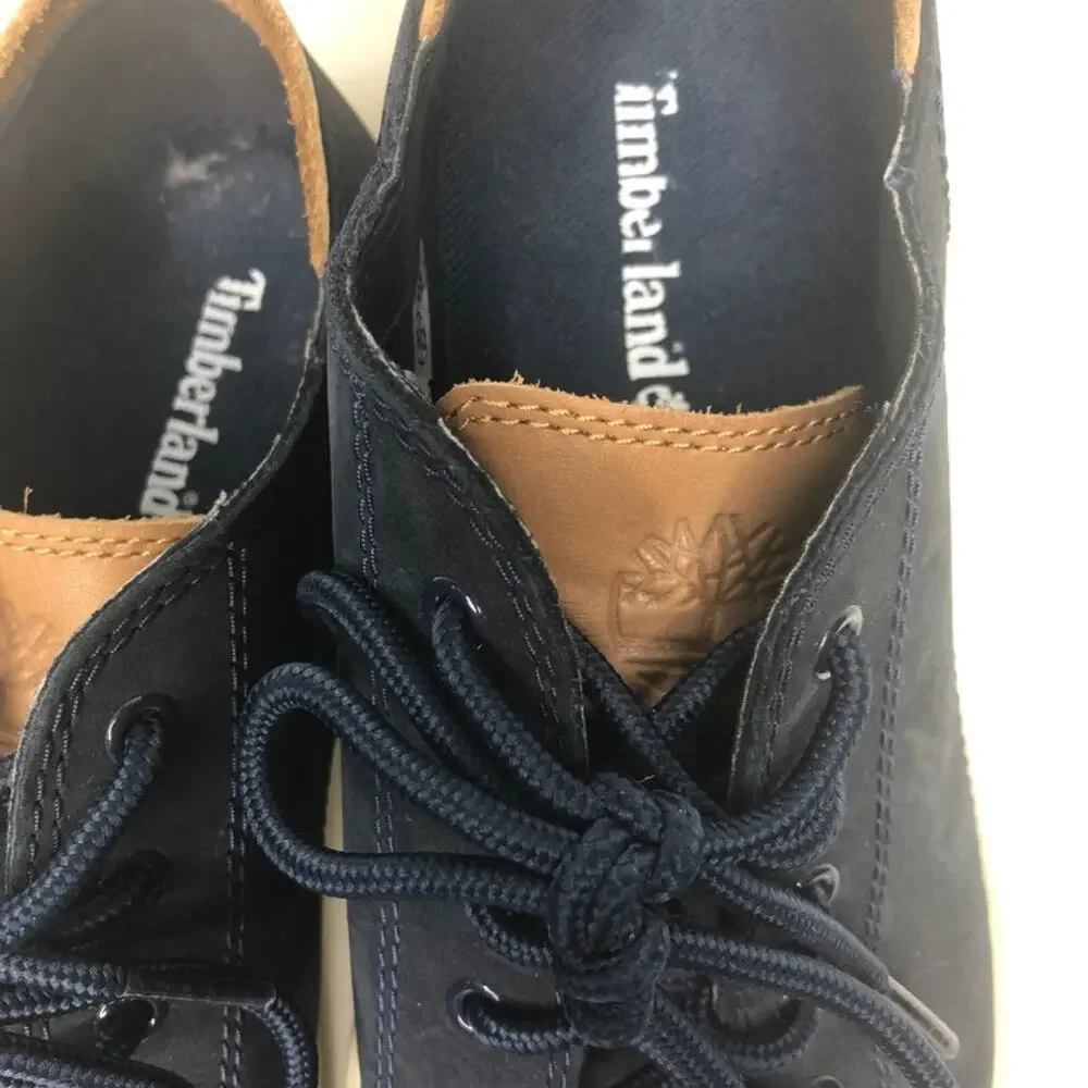 Timberland Adventure Men's Leather Sneaker Lace Up Modern Oxford Navy 8.5